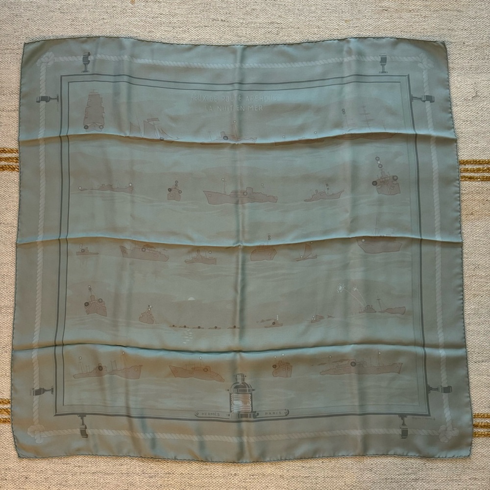 New with tags Hermes Limited Edition Silk Wash Scarf